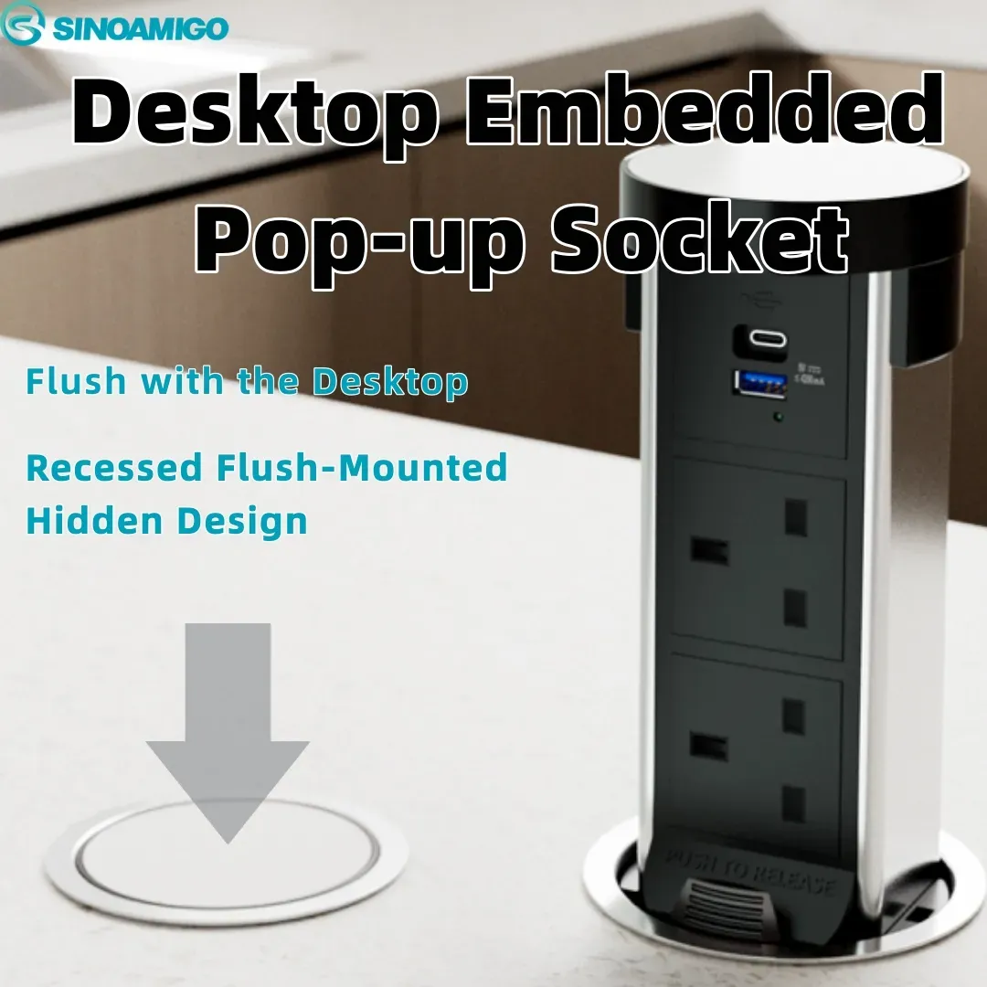 SINOAMIGO Kitchen Pop up Socket