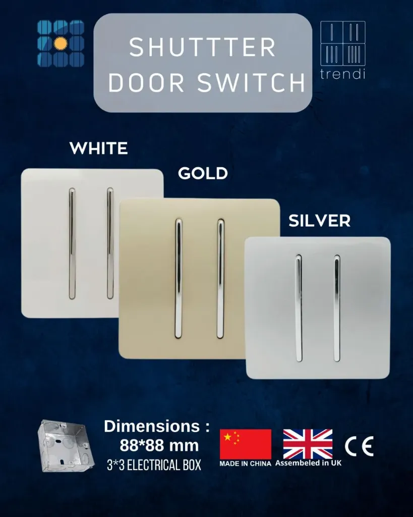 2 Gang  Doorbell (White)