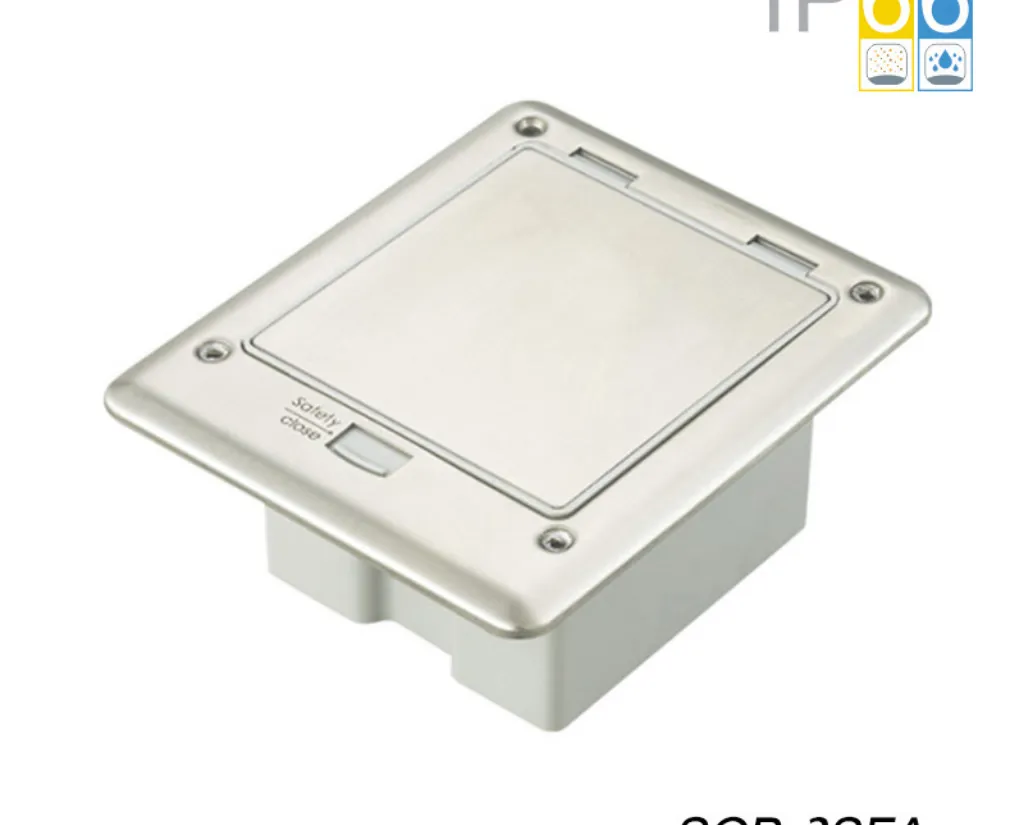 SINOAMIGO IP66  Stainless Steel   Waterproof Floor Socket  Floor Box (stainless steel)